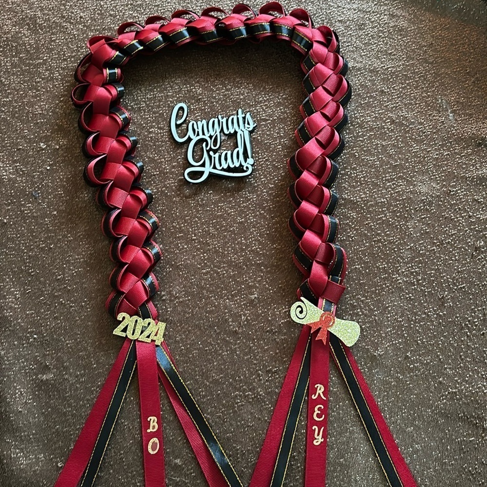 Mens Graduation Lei Senior Grad Masculent Money Lei Custom Made